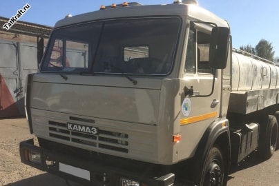 Молоковоз на шасси КАМАЗ после капремонта