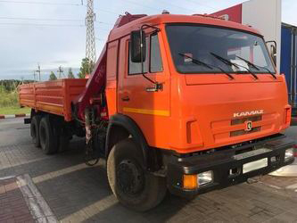 КАМАЗ 65117 с КМУ после капремонта фото