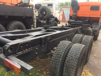 Рама на шасси КАМАЗ 65115 после капремонта